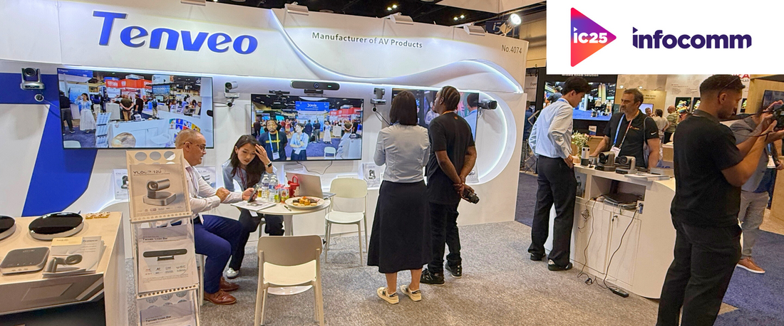 Tenveo Unveils Cutting-Edge Pro AV Solutions at InfoComm 2025, Featuring the Revolutionary Vmax Bar
