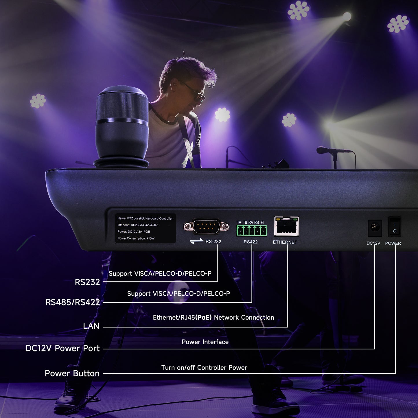 KB300PRO PTZ controller 6