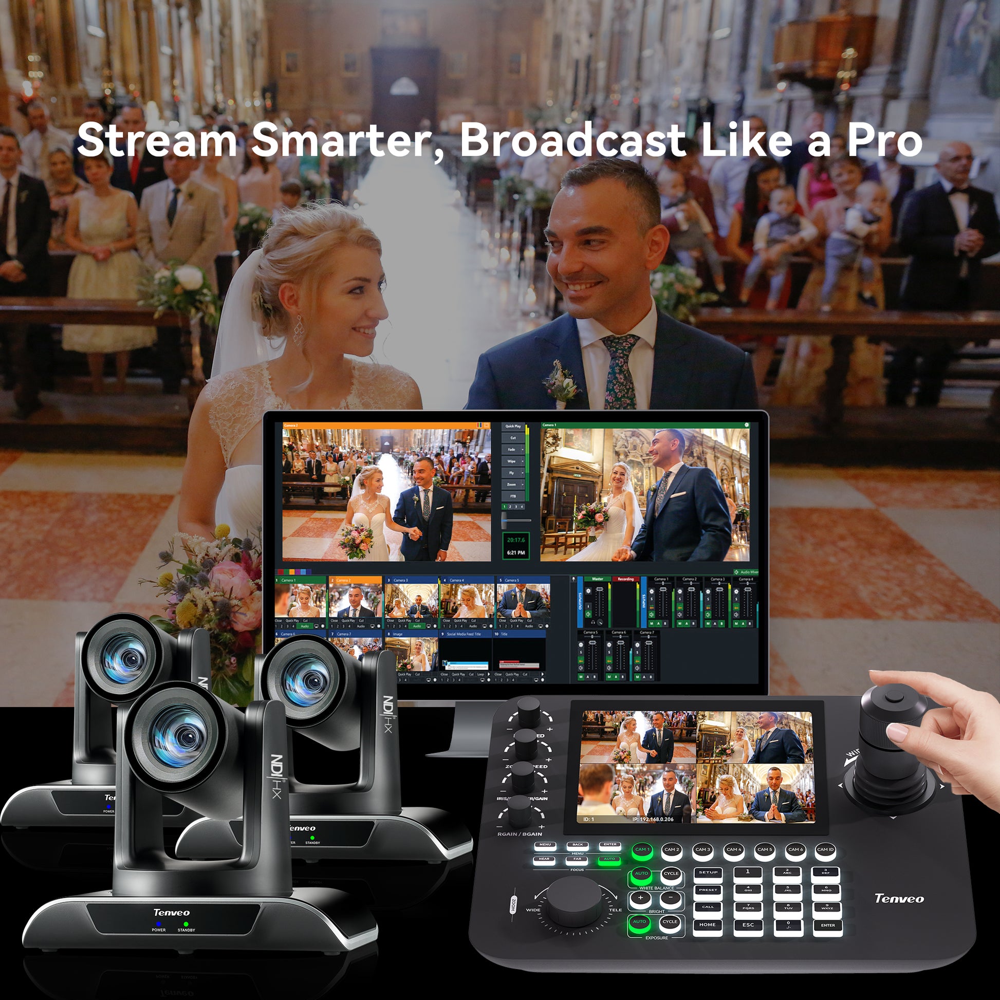 KB300PRO PTZ controller 7