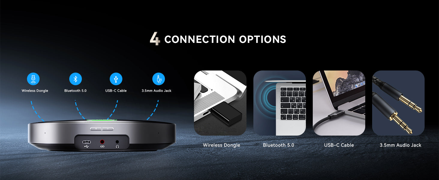 4 connection options