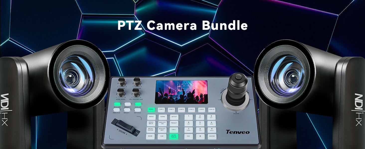 PTZ Camera Bundle VHDMAX630A-NDI_KB200PRO