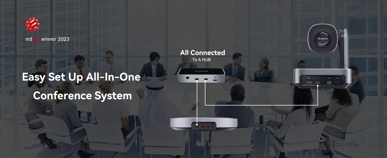 Easy Set Up All-In-One Conference System
