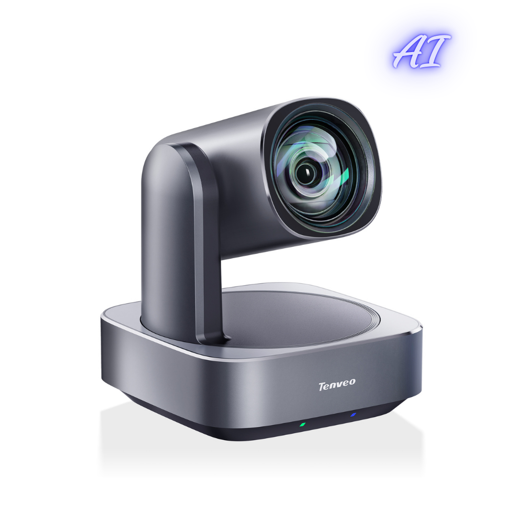 Tenveo VLoop 4K PTZ Camera with 12X Optical Zoom USB3.0/HDMI/RJ45/PoE for Conference, Church & Live Streaming