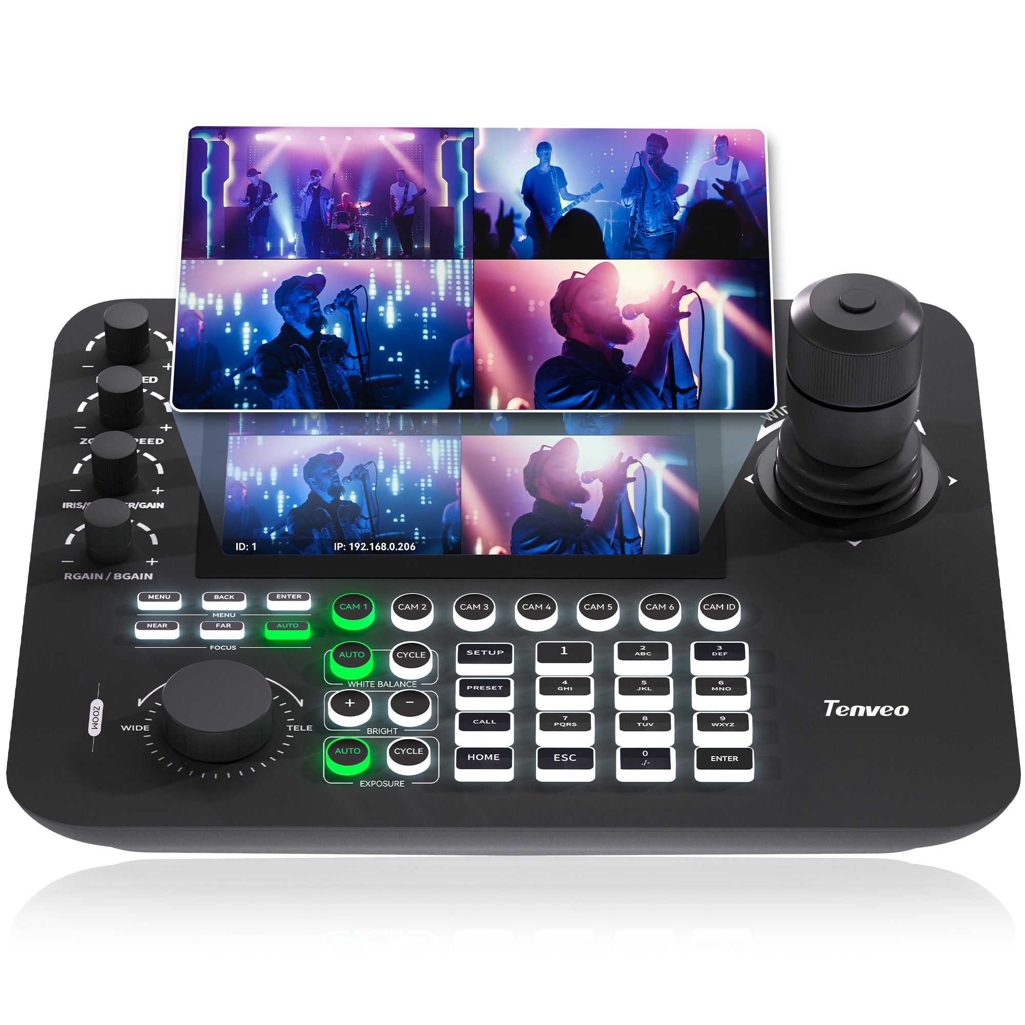 Purevision Controller Best High Quality Joystick/PTZ Camera Controller Manufacturer ...