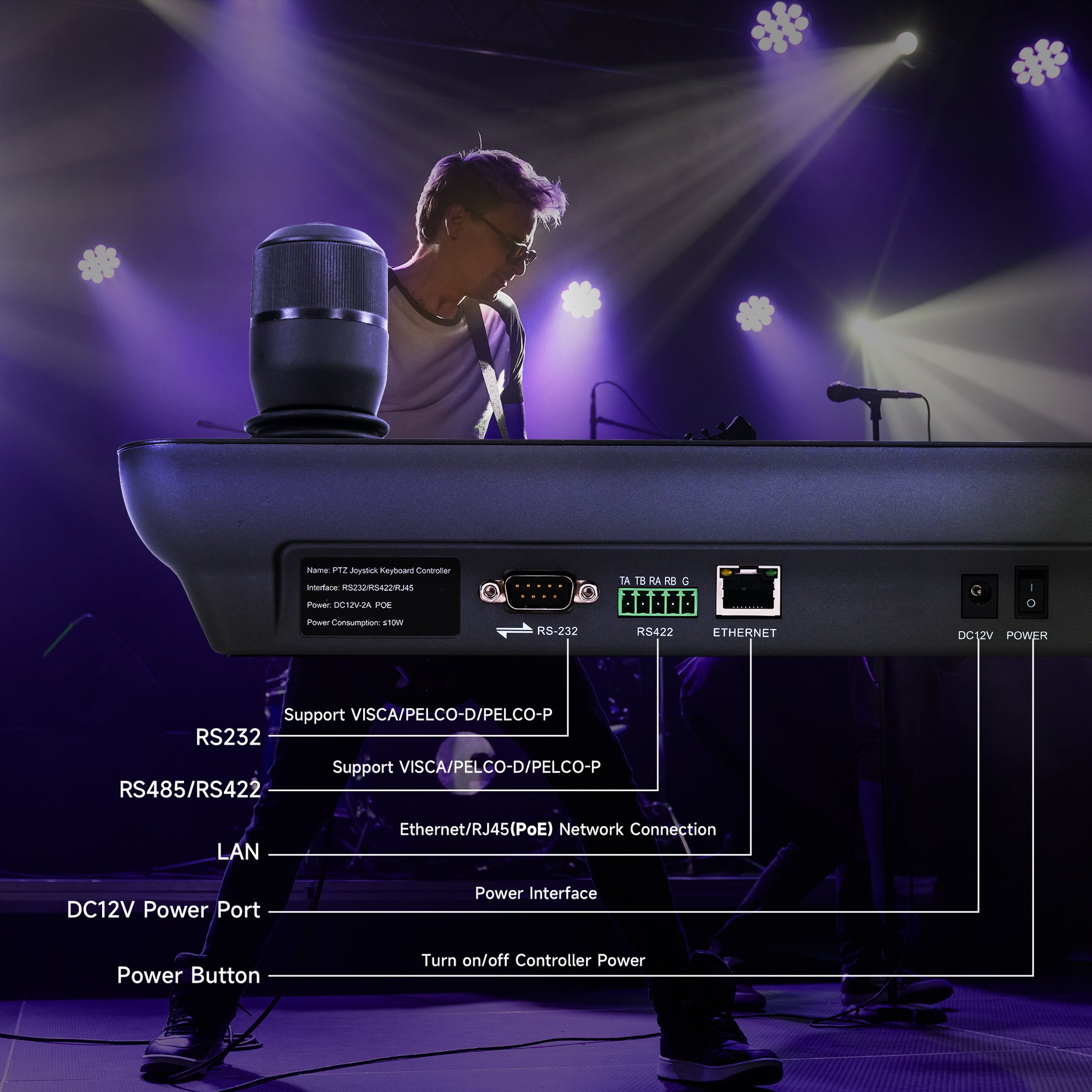 KB300PRO PTZ controller 6