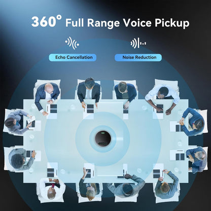 Microphone 360° Full Range Voice Pickup