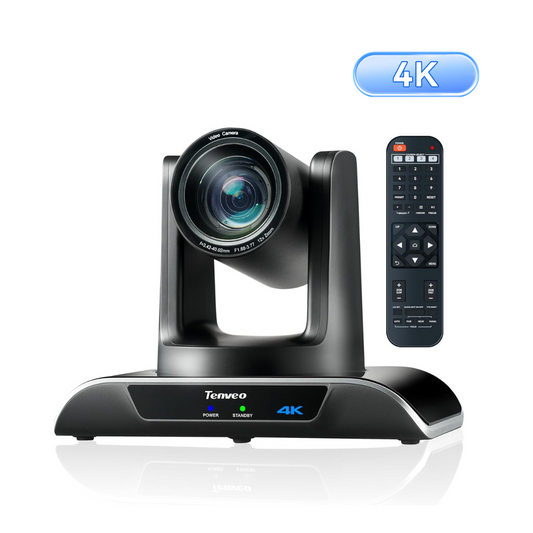 4K PTZ Conference Camera with 12X Optical Zoom - USB3.0/HDMI