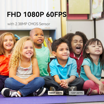 PTZ Conference Room Camera 10X Optical Zoom USB3.0/HDMI/RS232 Wide Angle FHD 1080P 60FPS