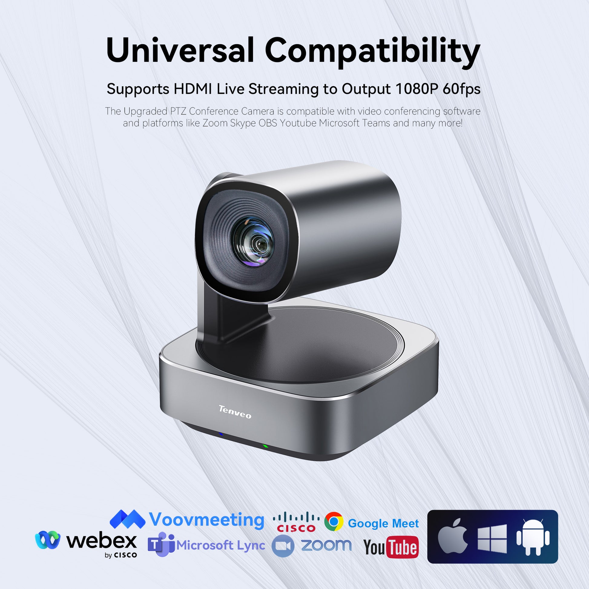 Waft Best Ptz Camera For Live Streaming Pc Camera And Mic Best 4K