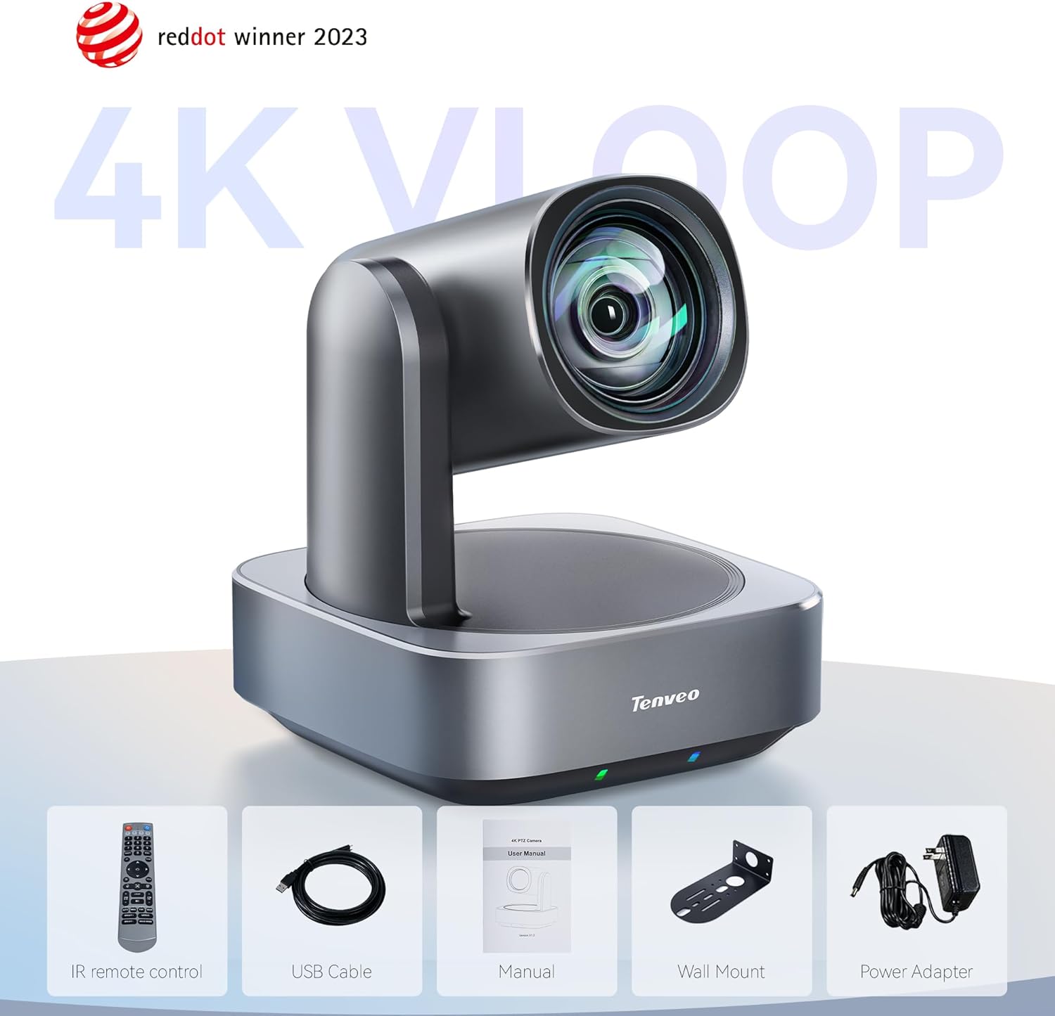 VLoop 4K PTZ Camera with 12X Optical Zoom 1