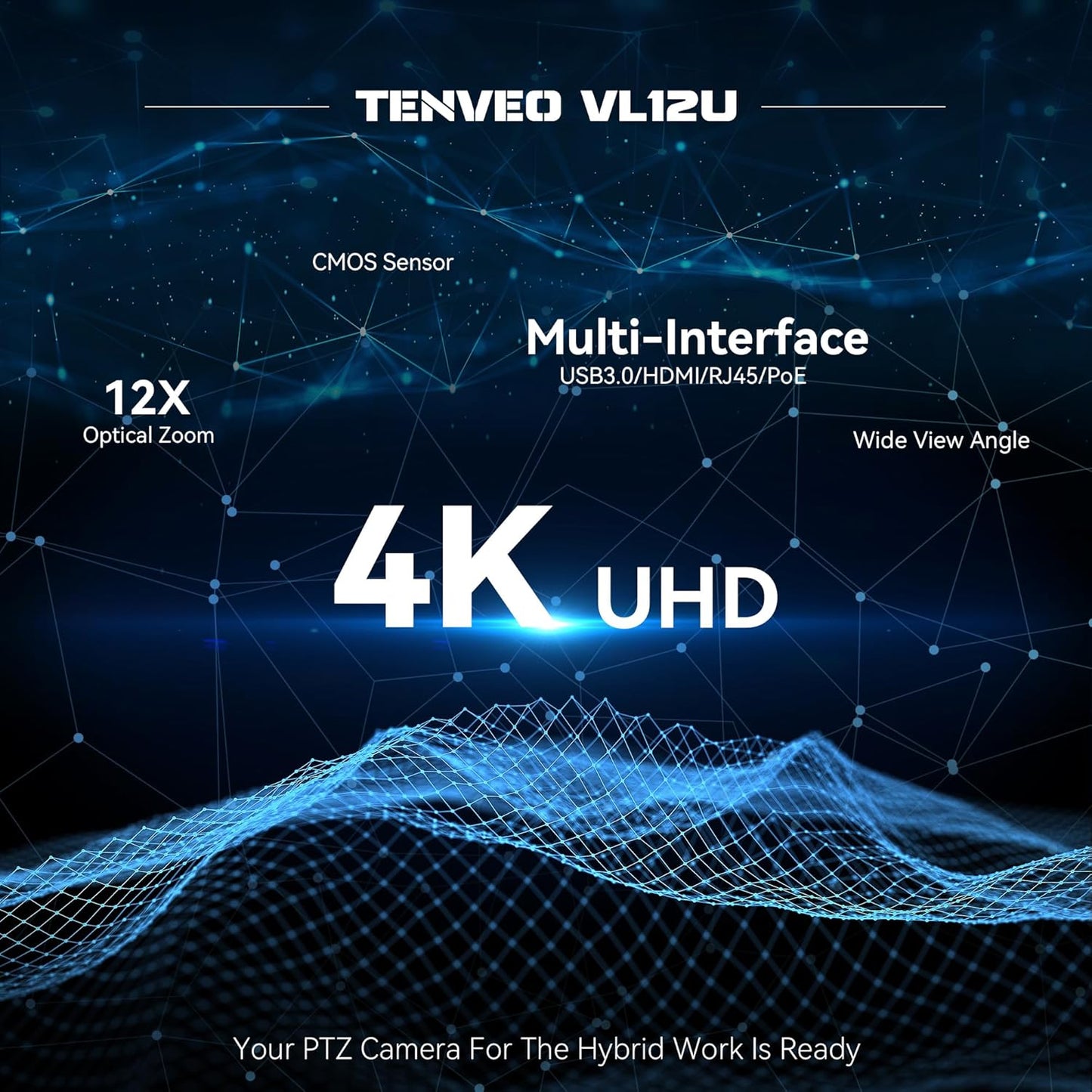 VLoop 4K PTZ Camera with 12X Optical Zoom 7