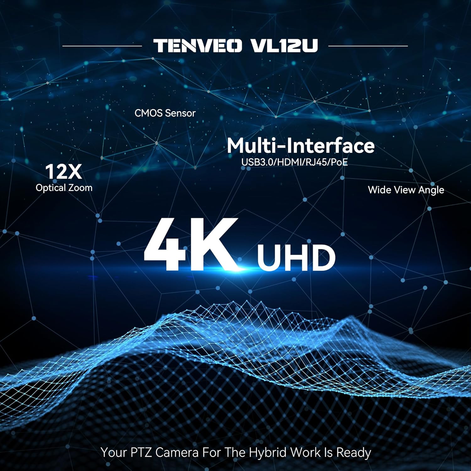 VLoop 4K PTZ Camera with 12X Optical Zoom 7
