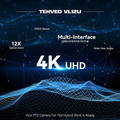 VLoop 4K PTZ Camera with 12X Optical Zoom 7