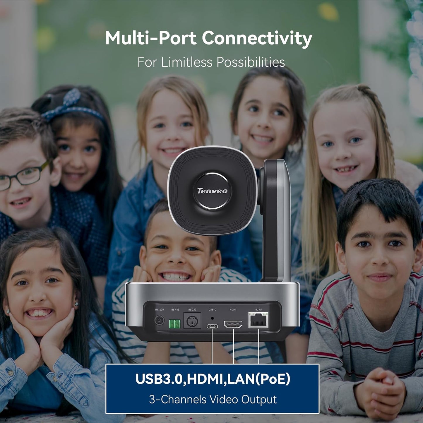 VLoop 4K PTZ Camera with 12X Optical Zoom 3