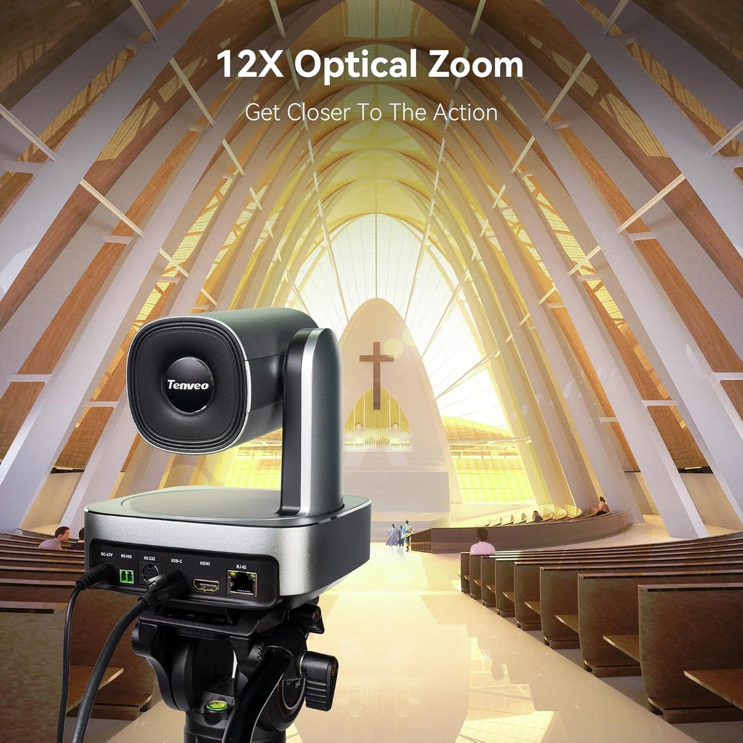 VLoop 4K PTZ Camera with 12X Optical Zoom 6