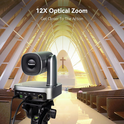 VLoop 4K PTZ Camera with 12X Optical Zoom 6