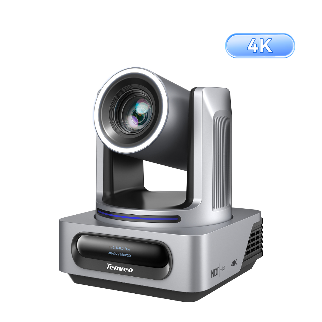 4K PTZ Camera AI Auto Tracking 20X Optical Zoom HDMI, USB3.0,RJ45,SDI Live Streaming Camera