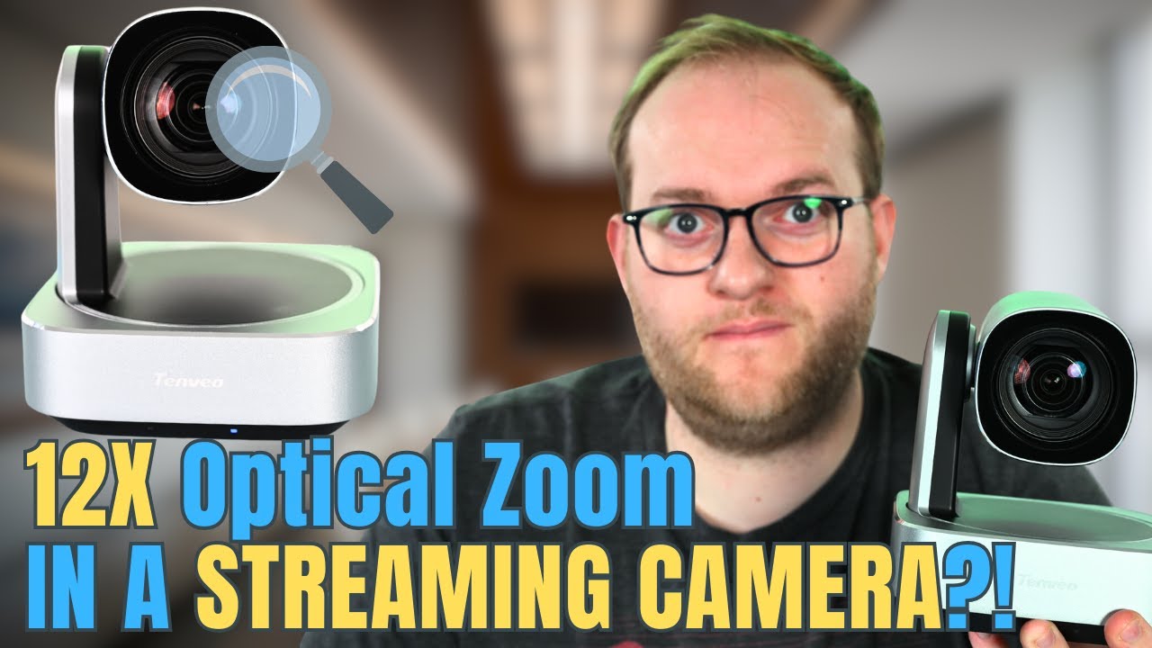 12X Optical Zoom in a Streaming Camera