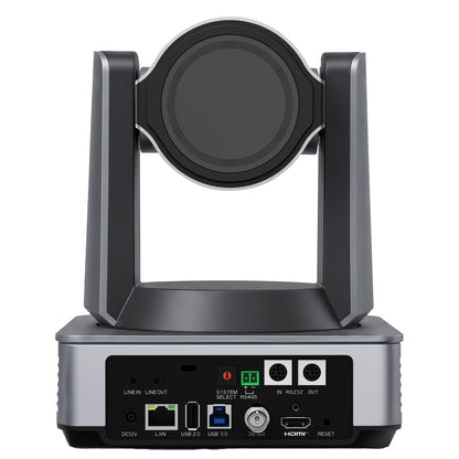 Tenveo 4K 60FPS NDI PTZ Camera, AI Auto Tracking 3.0, 30X Zoom 1/1.8 UHD CMOS 8.42MP, SDI/HDMI/USB3.0/LAN(PoE) Live Streaming with Tally Light, FreeD Support